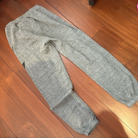 Aviator Nation Grey and Black Lightning Bolt Sweatpants - Picture 2 of 6